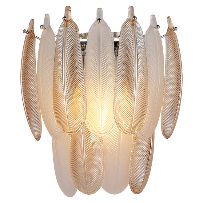 Wandlamp Chloe brass antique
