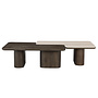 Salontafel Nando brown (Set of 2)