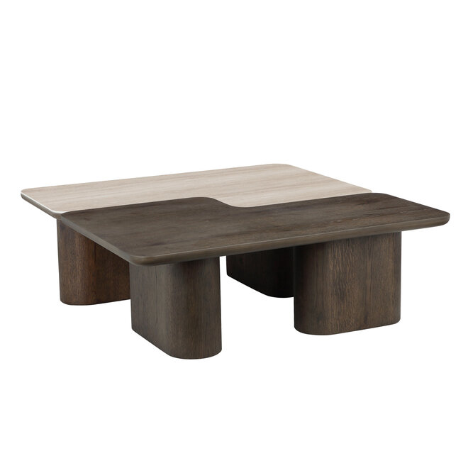 Salontafel Nando brown (Set of 2)