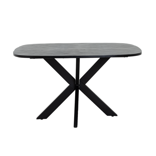 Silvi Eetkamertafel zwart