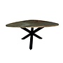 Trivero Eetkamertafel olijfbruin 150 cm