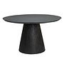 Premana Eetkamertafel zwart rond
