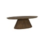 Premana Salontafel bruin ovaal 135 cm