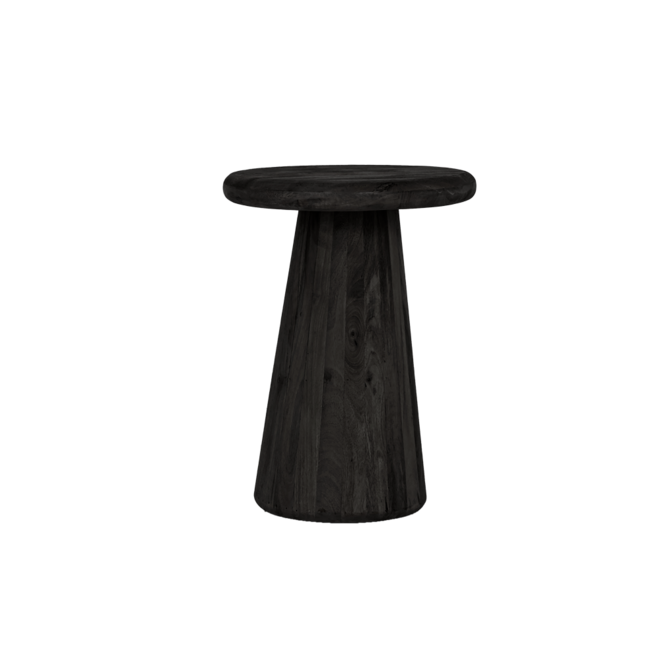 Asti Bijzettafel rond zwart 40 cm