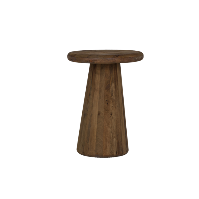Asti Bijzettafel rond bruin 40 cm