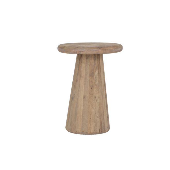 Asti Bijzettafel rond naturel 40 cm