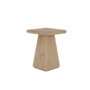 Asti Bijzettafel vierkant naturel 40 cm