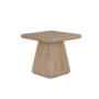 Asti Bijzettafel vierkant naturel 60 cm