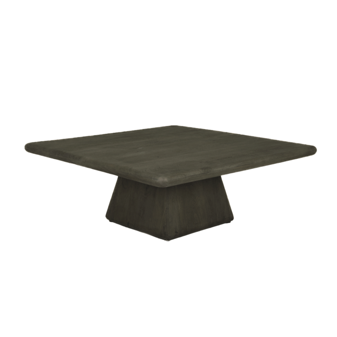 Asti Salontafel vierkant olijfbruin 90 cm