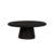 Asti Salontafel rond zwart 90 cm
