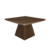 Asti Eetkamertafel vierkant bruin 130 cm