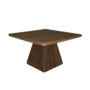 Asti Eetkamertafel vierkant bruin 130 cm