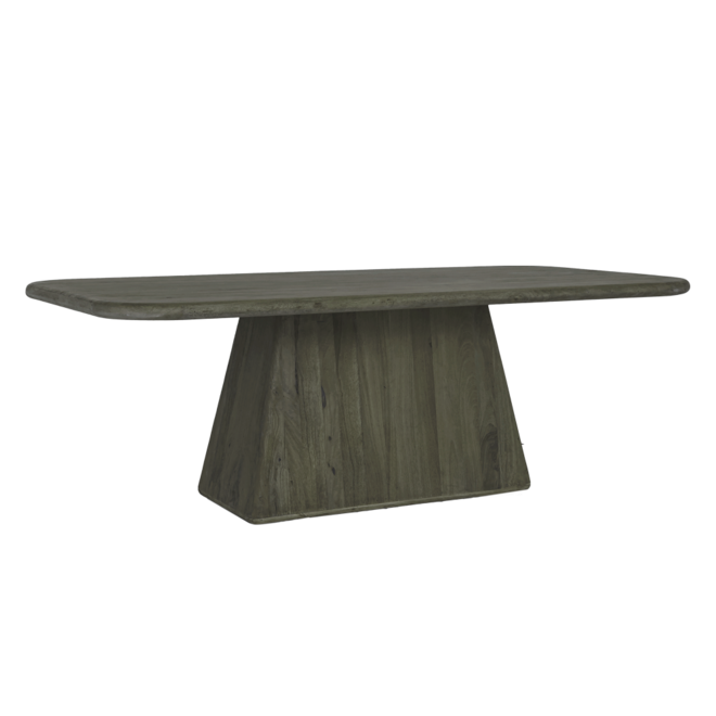 Asti Eetkamertafel olijfbruin