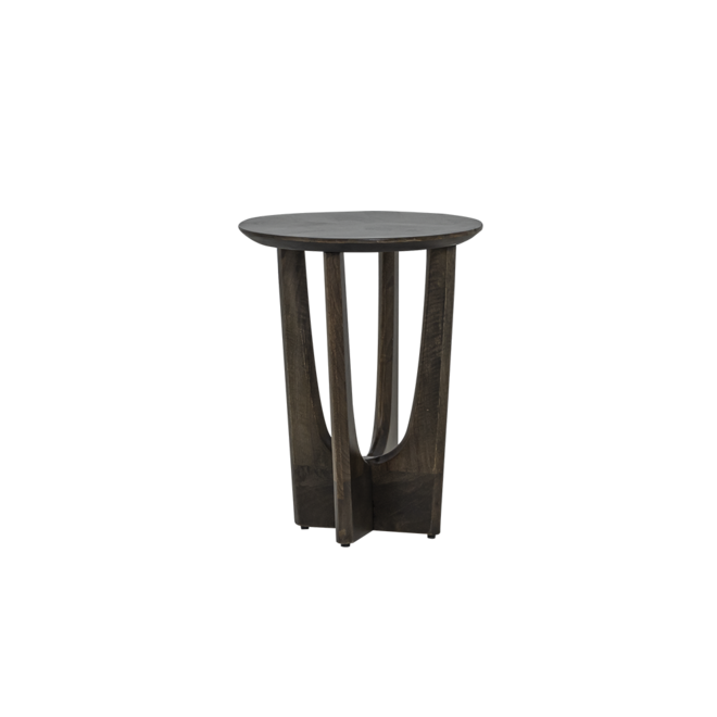 Fermo Salontafel rond olijfbruin 40 cm