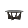 Fermo Salontafel rond olijfbruin 90 cm