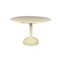 Elba Eetkamertafel gebroken wit rond 120 cm