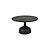 Elba Salontafel zwart rond 70 cm