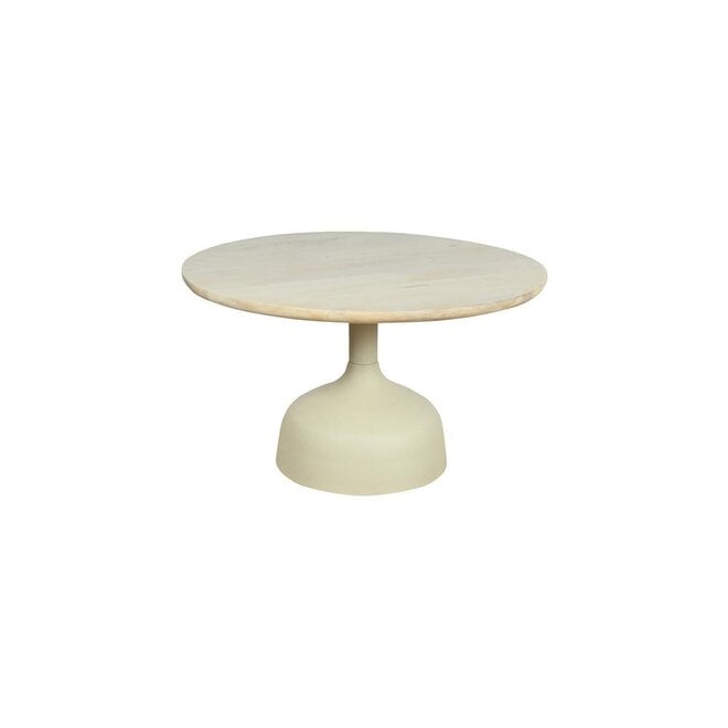 Elba Salontafel gebroken wit rond 70 cm