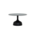 Elba Salontafel glas zwart rond 70 cm