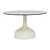 Elba Salontafel glas gebroken wit rond 70 cm