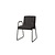 Santo Armstoel - fabric Miami 001 anthracite