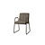 Santo Armstoel - fabric Miami 002 grey