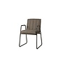 Santo Armstoel - fabric Miami 002 grey