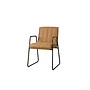 Santo Armstoel - fabric Miami 004 cognac