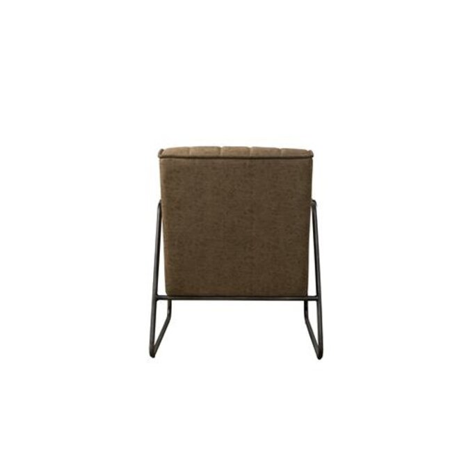 Santo Fauteuil - fabric Miami 005 brown
