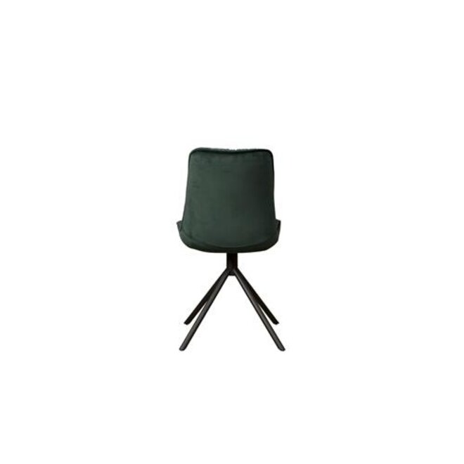 Palma Stoel - fabric Bluvel 78 green