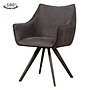 Riviera Armstoel - Brego 18 dark grey (draaibaar)