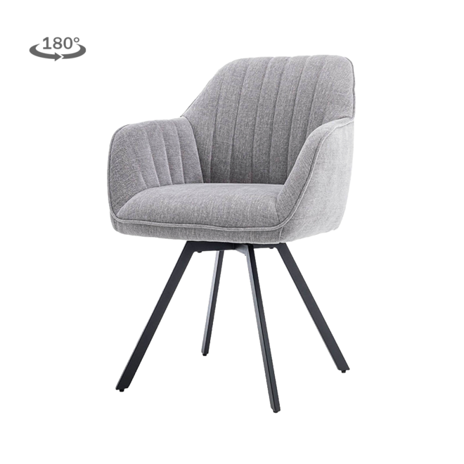 Bruno Armstoel - Nature 452 Blue grey (draaibaar)