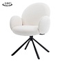 Imola Armstoel - Ascot 1 White (draaibaar)