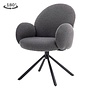 Imola Armstoel - Ascot 5 Anthracite (draaibaar)