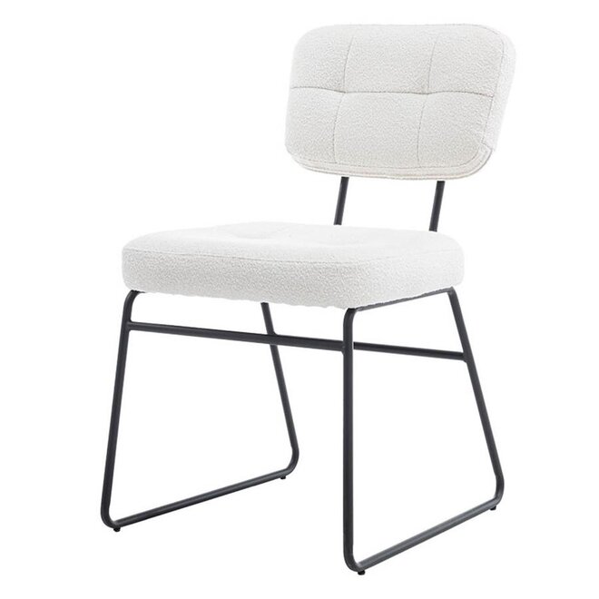Padola Stoel - fabric Alpine 1 Naturel