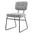 Padola Stoel - fabric Alpine 11 Grey