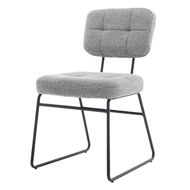 Padola Stoel - fabric Alpine 11 Grey