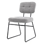 Padola Stoel - fabric Alpine 11 Grey