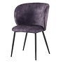 Perano Stoel - fabric Adore 29 Dark grey