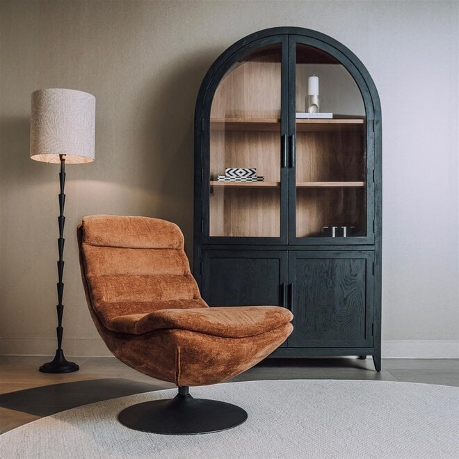 Marano Fauteuil - Harmony 56 caramel brown (draaibaar)