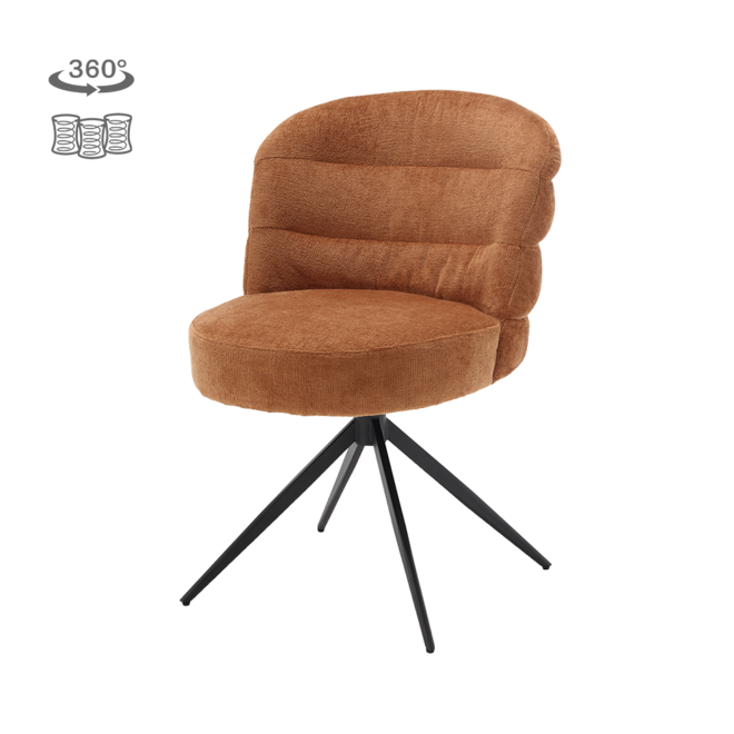Carro Stoel - Harmony 56 caramel brown