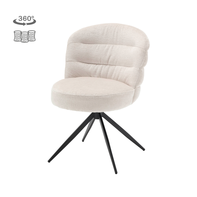 Carro Stoel - Harmony 02 almond white