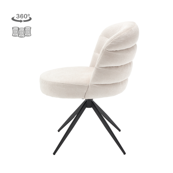 Carro Stoel - Harmony 02 almond white