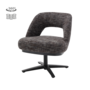 Caldes Lounge Stoel - TED 17 blue-grey (draaibaar)