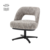 Caldes Lounge Stoel - TED 8 white-grey (draaibaar)