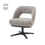 Caldes Lounge Stoel - TED 8 white-grey (draaibaar)