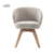 Brescia Armstoel - Puente 06 beige white (draaibaar)