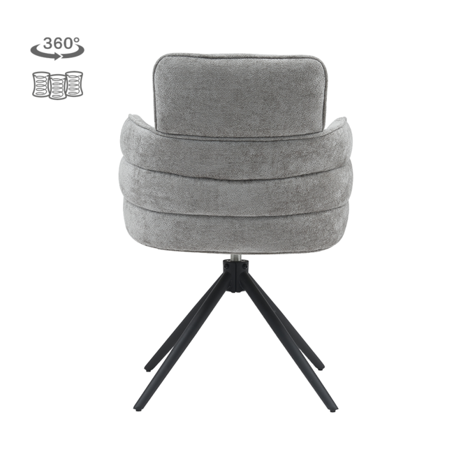 Rumo Armstoel - ATS118-20 light grey (draaibaar)