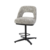 Caldes Barstoel - fabric Ted 8 white-grey (draaibaar)