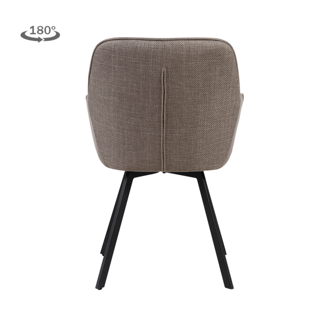 Borgo Armstoel - Bjorn 34 beige-grey (draaibaar)